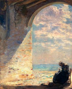 On the Edge by Guglielmo Ciardi